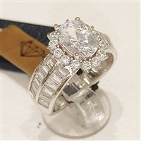 Anello Vidali Gioielli Donna in Argento Zircone ANAR-34 - ANAR-34